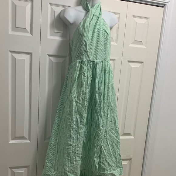 J. Crew Strapless Dress in Mint Green - Picture 6 of 6